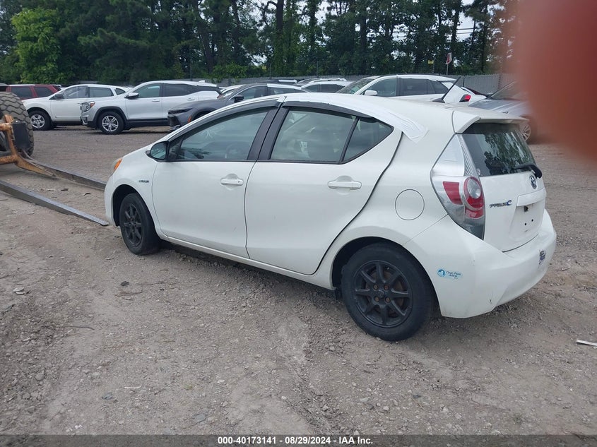 2014 Toyota Prius C Two VIN: JTDKDTB32E1564336 Lot: 40173141