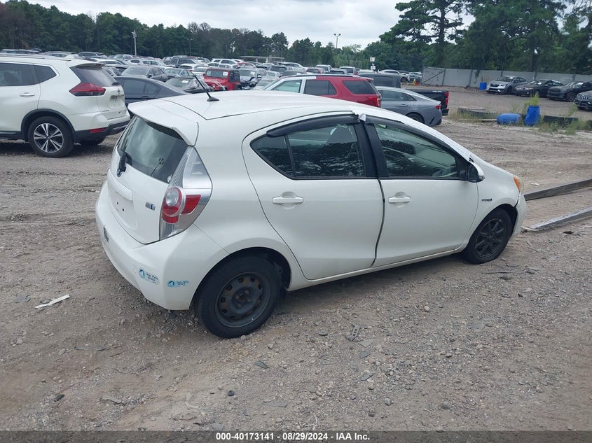 2014 Toyota Prius C Two VIN: JTDKDTB32E1564336 Lot: 40173141