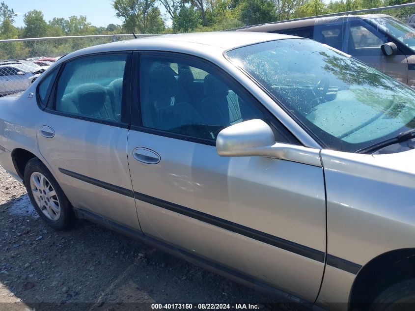 2005 Chevrolet Impala VIN: 2G1WF52E059385516 Lot: 40173150