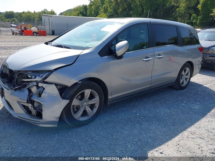 2019 Honda Odyssey Ex-L VIN: 5FNRL6H74KB028486 Lot: 40173180