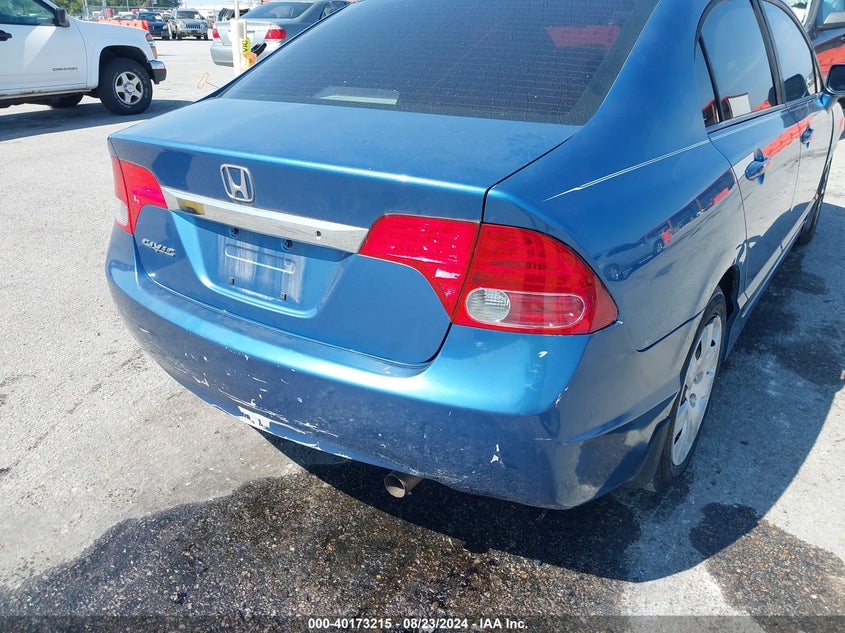 2009 Honda Civic Lx VIN: 1HGFA16539L003049 Lot: 40173215