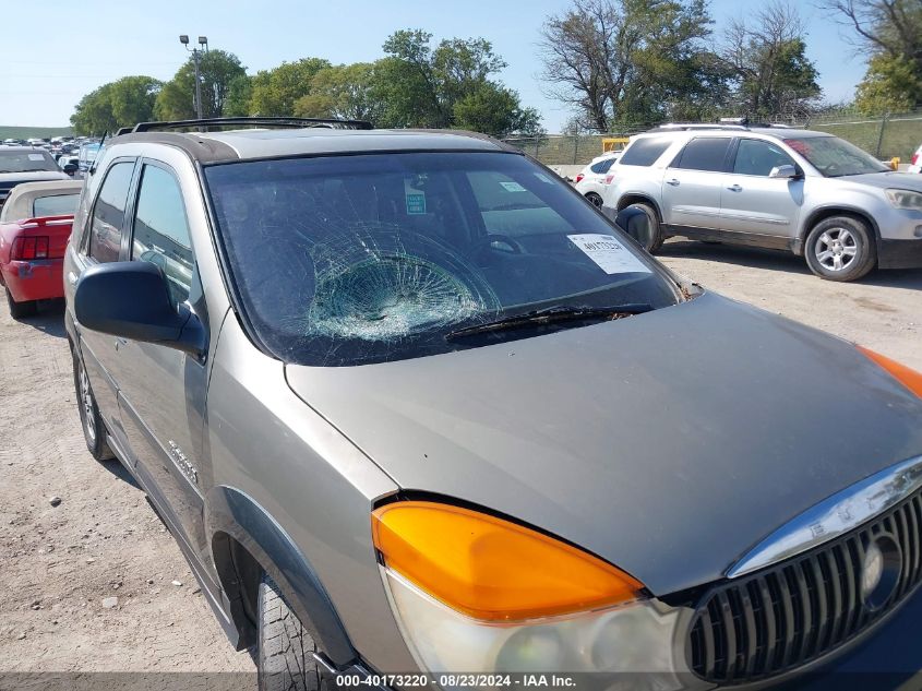 2002 Buick Rendezvous Cxl VIN: 3G5DB03E52S521480 Lot: 40173220