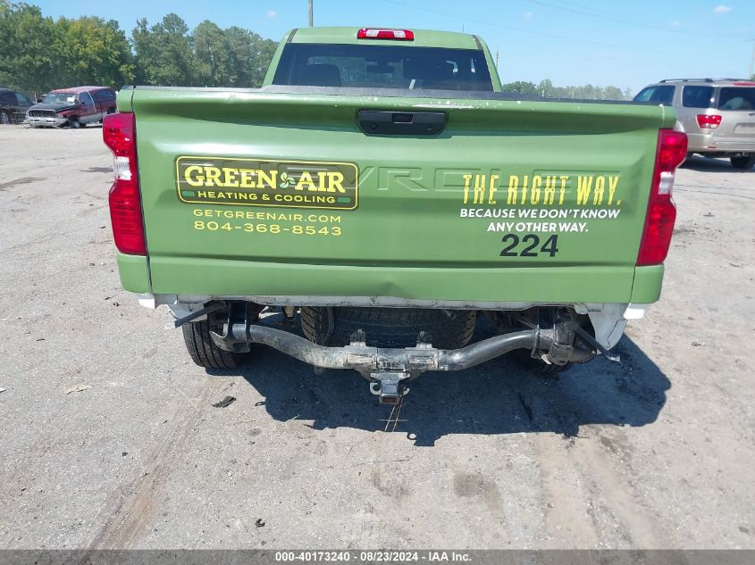 2021 Chevrolet Silverado 1500 2Wd Regular Cab Long Bed Wt VIN: 3GCNWAEH3MG115282 Lot: 40173240