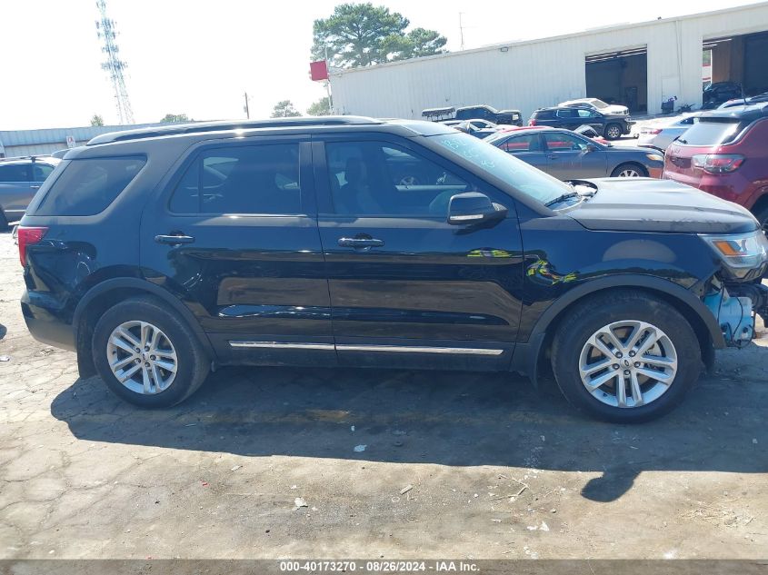 2016 Ford Explorer Xlt VIN: 1FM5K7D86GGC01312 Lot: 40173270