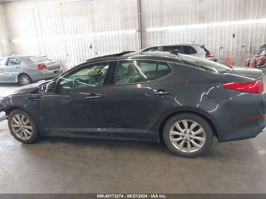 2015 Kia Optima Ex VIN: 5XXGN4A71FG430260 Lot: 40173274