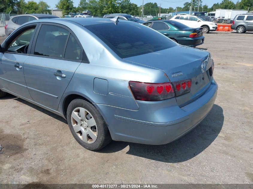 2010 Hyundai Sonata Gls VIN: 5NPET4AC0AH639562 Lot: 40173277