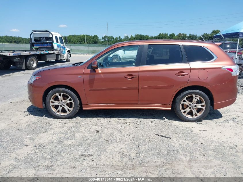 2014 Mitsubishi Outlander Gt VIN: JA4JZ4AX8EZ016196 Lot: 40173341