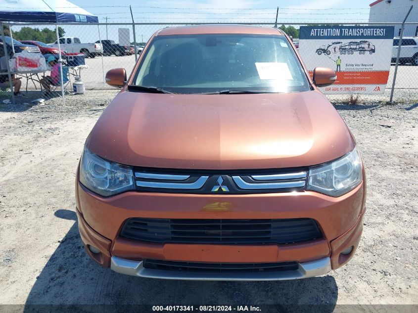 2014 Mitsubishi Outlander Gt VIN: JA4JZ4AX8EZ016196 Lot: 40173341