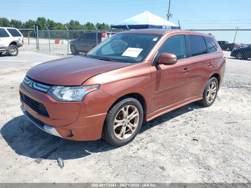 2014 Mitsubishi Outlander Gt VIN: JA4JZ4AX8EZ016196 Lot: 40173341