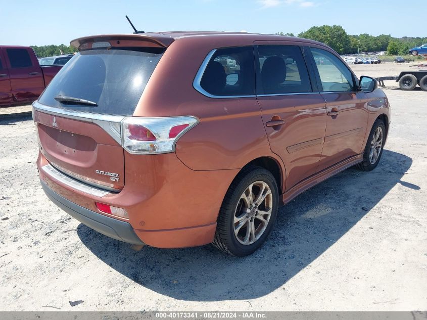 2014 Mitsubishi Outlander Gt VIN: JA4JZ4AX8EZ016196 Lot: 40173341