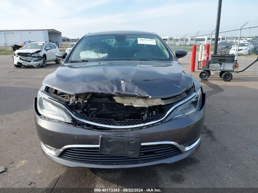 2015 Chrysler 200 Limited VIN: 1C3CCCAB1FN554671 Lot: 40173353