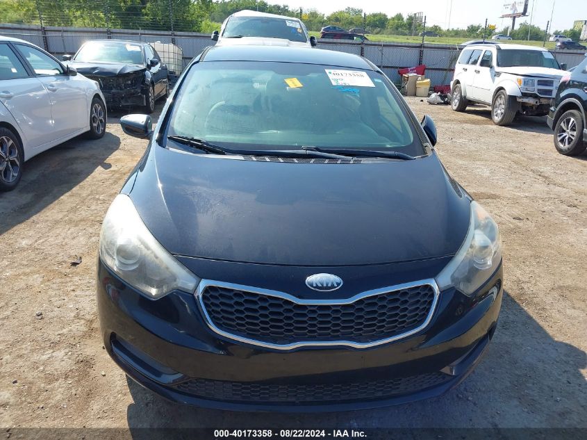 2014 Kia Forte Lx VIN: KNAFK4A63E5065558 Lot: 40173358