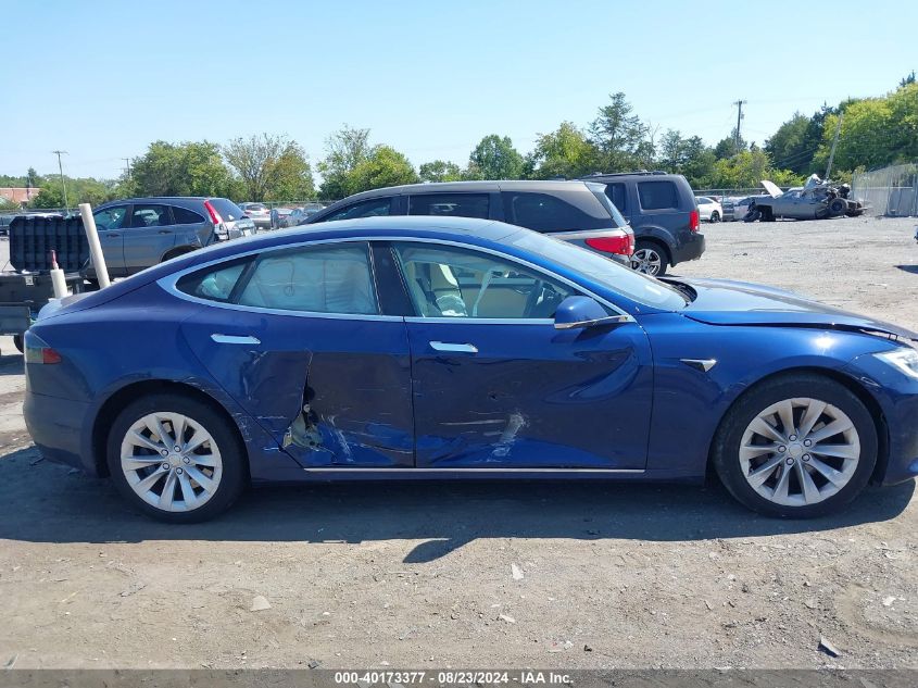 2018 Tesla Model S 100D/75D/P100D VIN: 5YJSA1E27JF283957 Lot: 40173377