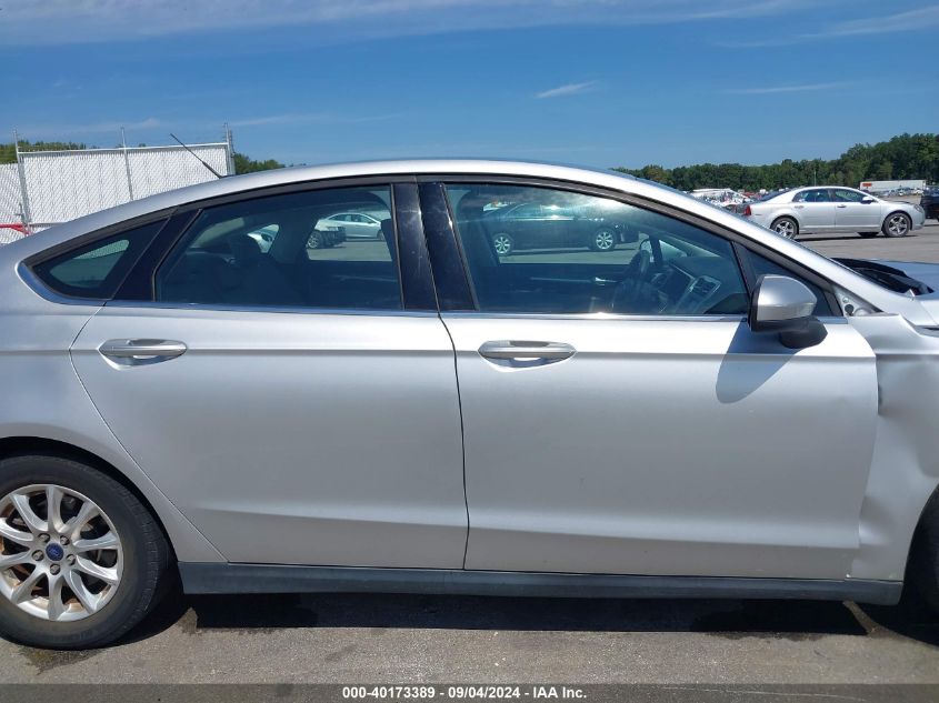 2016 Ford Fusion S VIN: 3FA6P0G75GR374922 Lot: 40173389