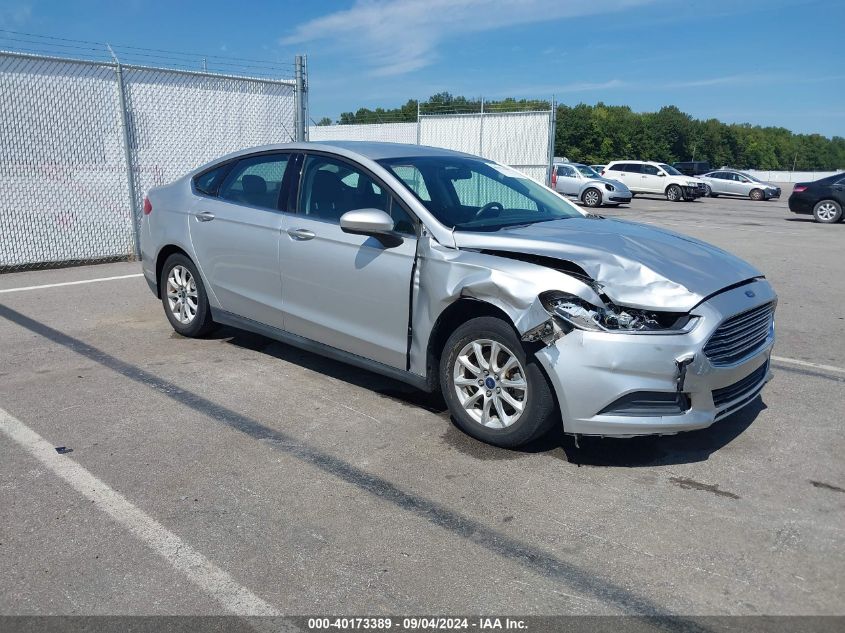 2016 Ford Fusion S VIN: 3FA6P0G75GR374922 Lot: 40173389