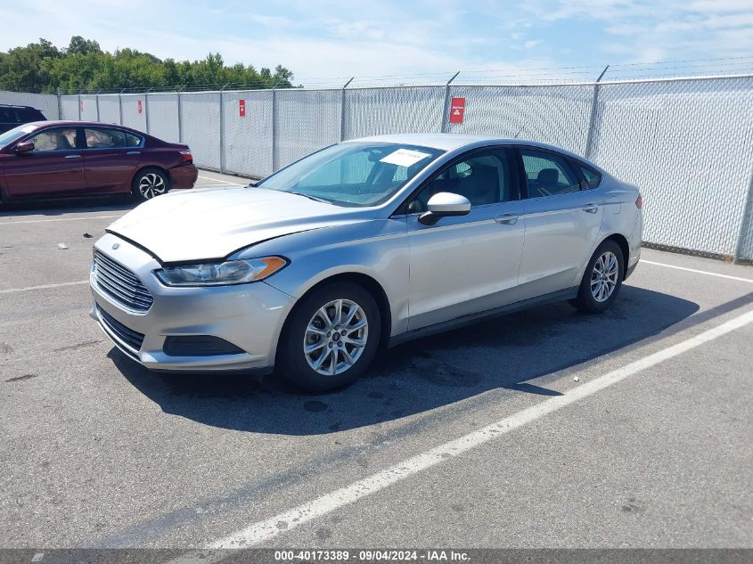 2016 FORD FUSION S - 3FA6P0G75GR374922