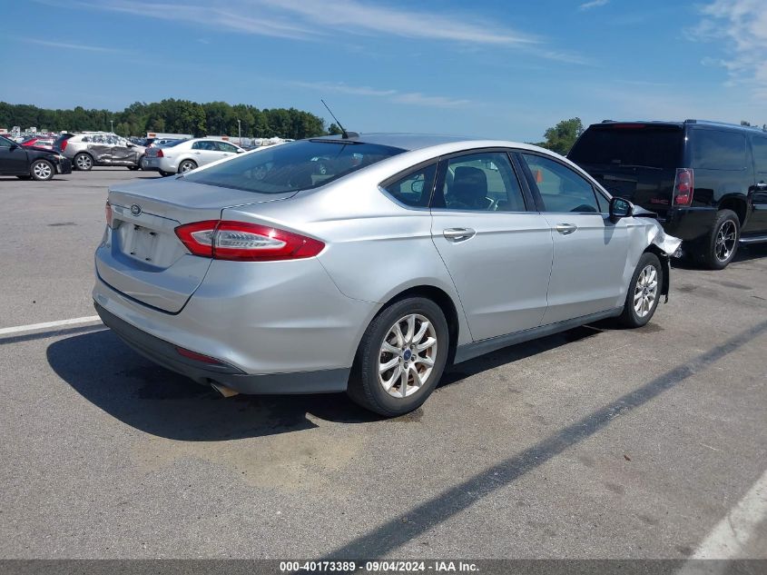 2016 Ford Fusion S VIN: 3FA6P0G75GR374922 Lot: 40173389