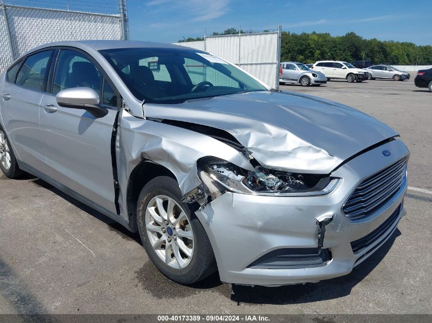 2016 FORD FUSION S - 3FA6P0G75GR374922