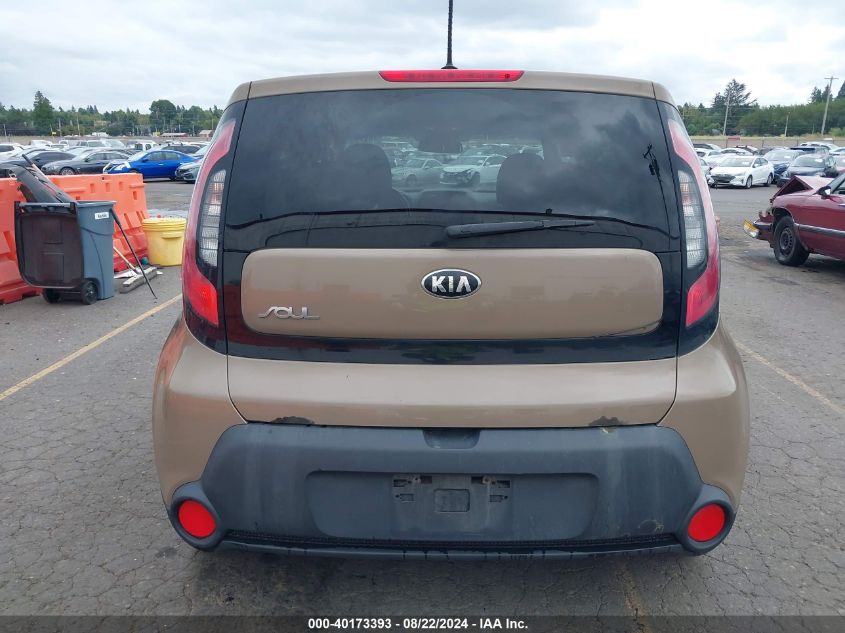 2014 Kia Soul VIN: KNDJN2A21E7002100 Lot: 40173393