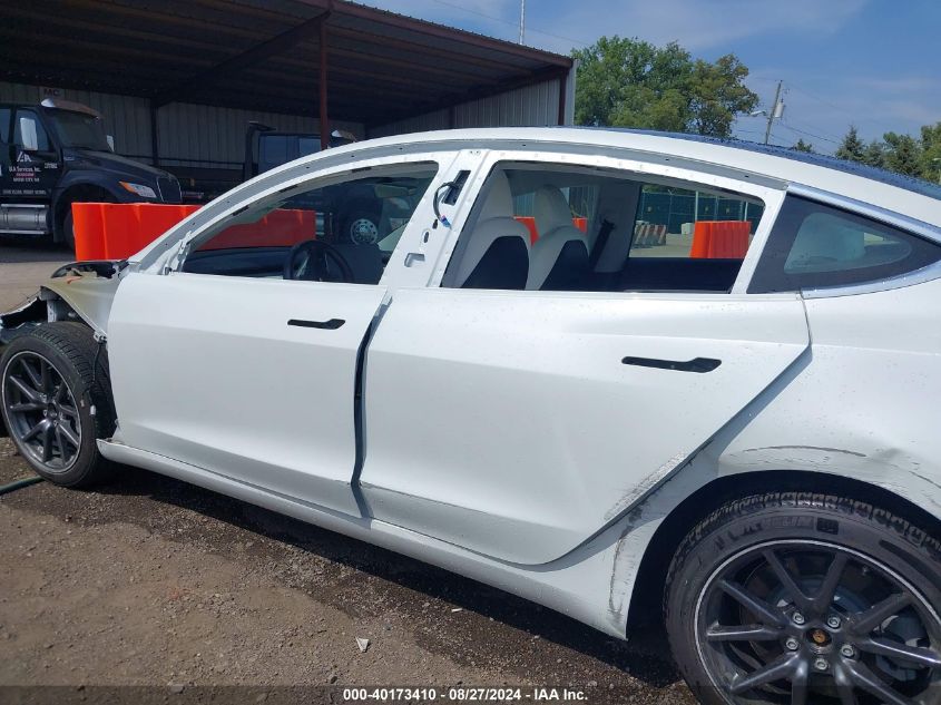 2019 Tesla Model 3 Long Range/Mid Range/Standard Range/Standard Range Plus VIN: 5YJ3E1EA7KF407601 Lot: 40173410