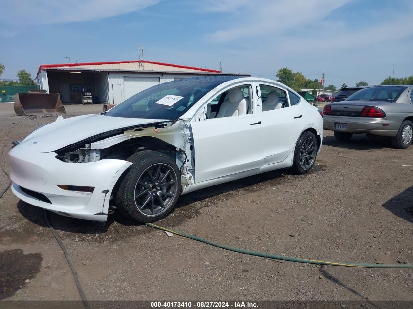 2019 Tesla Model 3 Long Range/Mid Range/Standard Range/Standard Range Plus VIN: 5YJ3E1EA7KF407601 Lot: 40173410