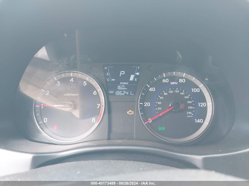 2013 Hyundai Accent Gs VIN: KMHCT5AE6DU129110 Lot: 40173489