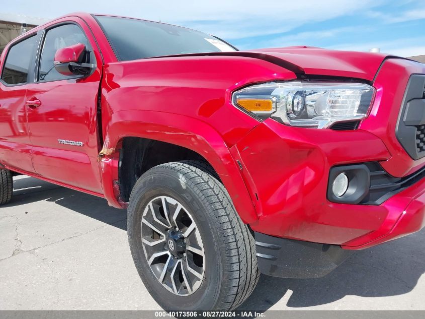 2022 Toyota Tacoma Trd Sport VIN: 3TYCZ5AN5NT075652 Lot: 40173506