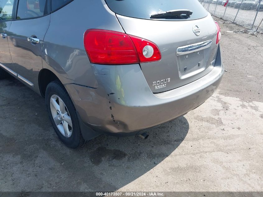 2013 Nissan Rogue S VIN: JN8AS5MT8DW041564 Lot: 40173507