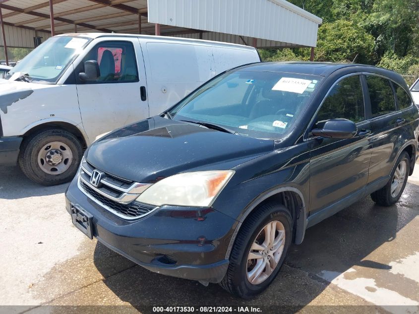 2010 Honda Cr-V Ex-L VIN: 5J6RE3H71AL022188 Lot: 40173530