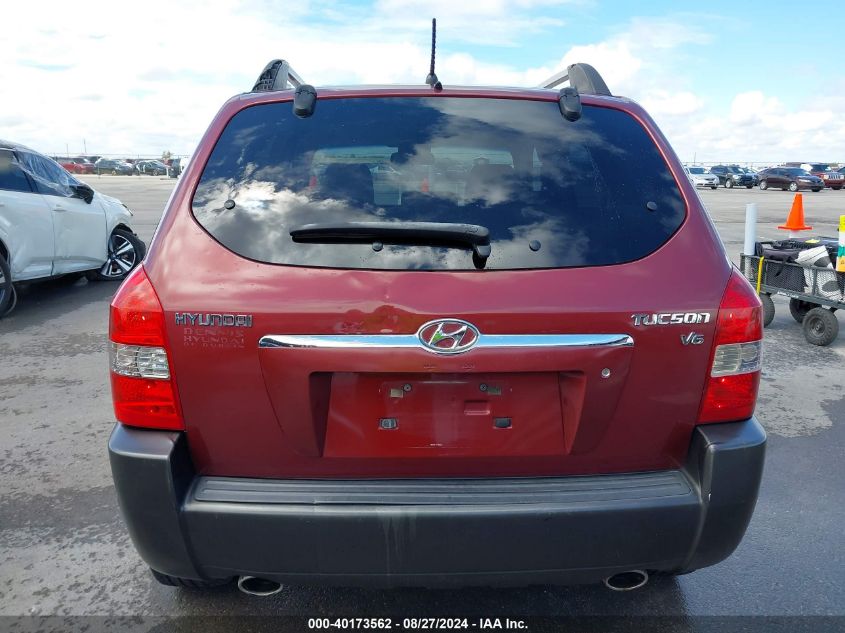 KM8JN12D06U352519 2006 Hyundai Tucson Gls/Limited