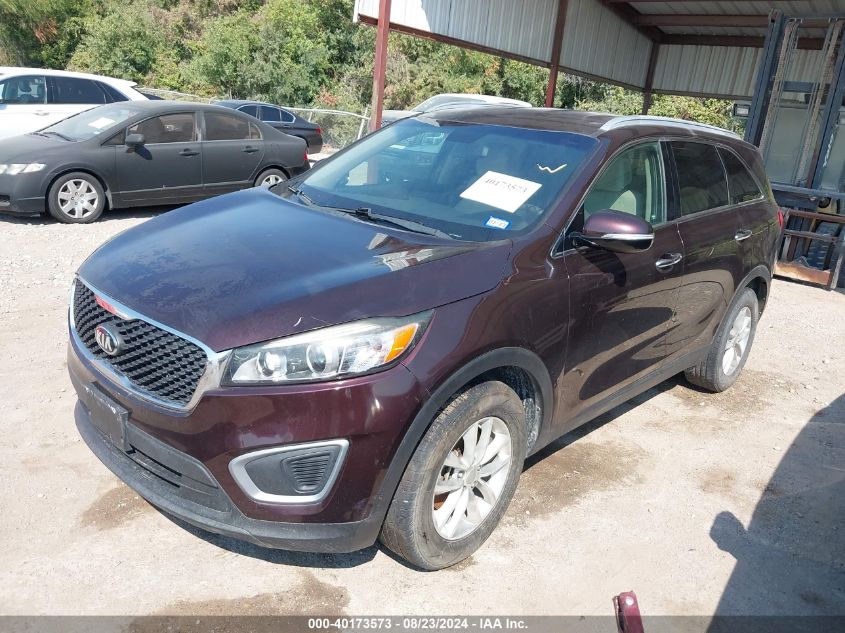 5XYPG4A33GG017924 2016 KIA SORENTO - Image 2