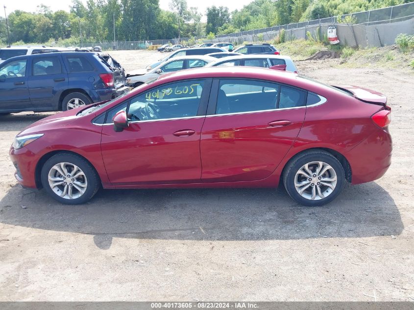 2019 Chevrolet Cruze Lt VIN: 1G1BE5SM0K7101100 Lot: 40173605