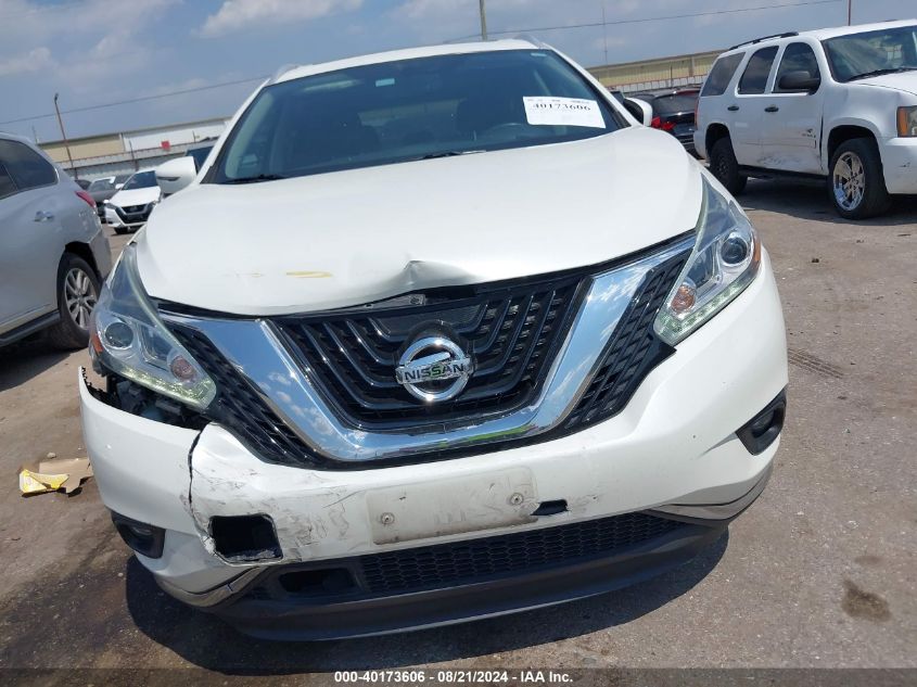 2018 Nissan Murano Platinum VIN: 5N1AZ2MG0JN109183 Lot: 40173606