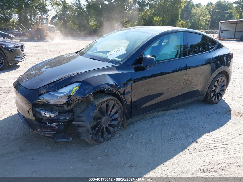 7SAYGDEF6PF695330 2023 TESLA MODEL Y - Image 2