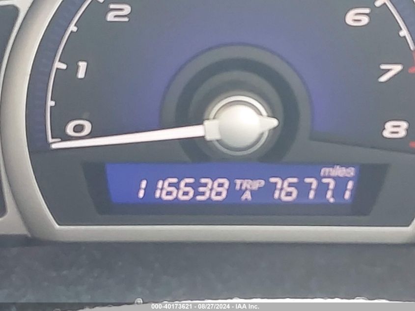 2010 Honda Civic Lx VIN: 2HGFA1F51AH326579 Lot: 40173621