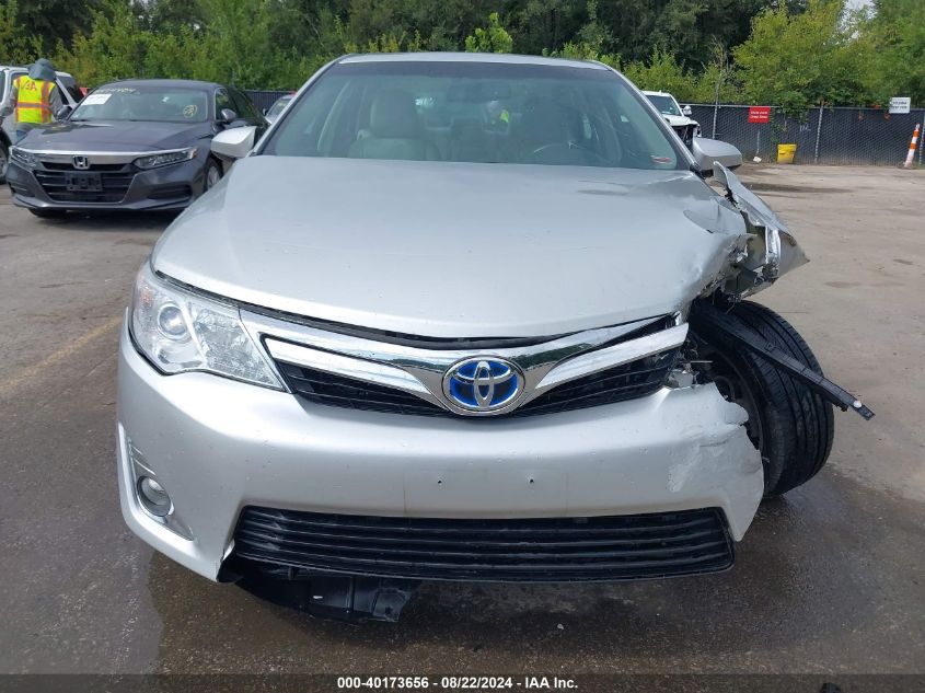 2012 Toyota Camry Hybrid Xle VIN: 4T1BD1FK1CU036896 Lot: 40173656