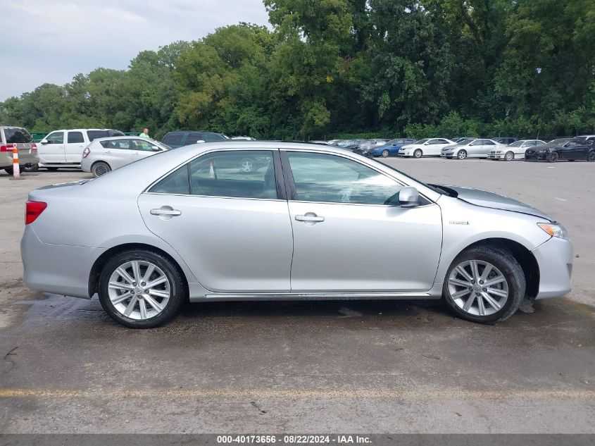 2012 Toyota Camry Hybrid Xle VIN: 4T1BD1FK1CU036896 Lot: 40173656