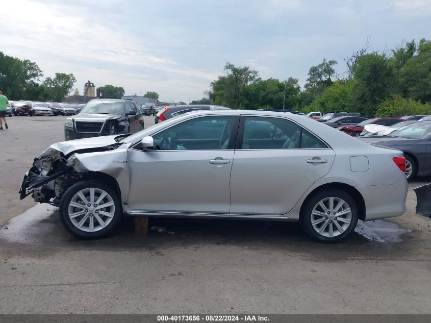 2012 Toyota Camry Hybrid Xle VIN: 4T1BD1FK1CU036896 Lot: 40173656