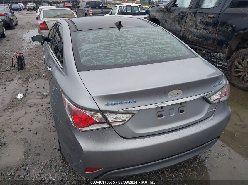 2014 Hyundai Sonata Hybrid Limited VIN: KMHEC4A49EA113142 Lot: 40173675