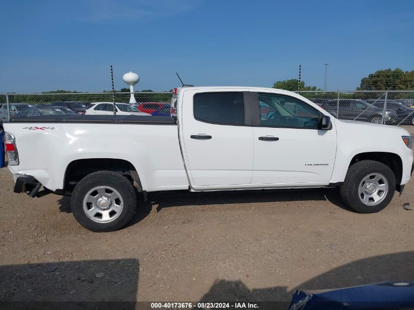 2022 Chevrolet Colorado 4Wd Long Box Wt VIN: 1GCGTBEN5N1135370 Lot: 40173676