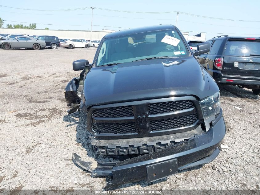 2018 Ram 1500 Express Quad Cab 4X4 6'4 Box VIN: 1C6RR7FT9JS291702 Lot: 40173694