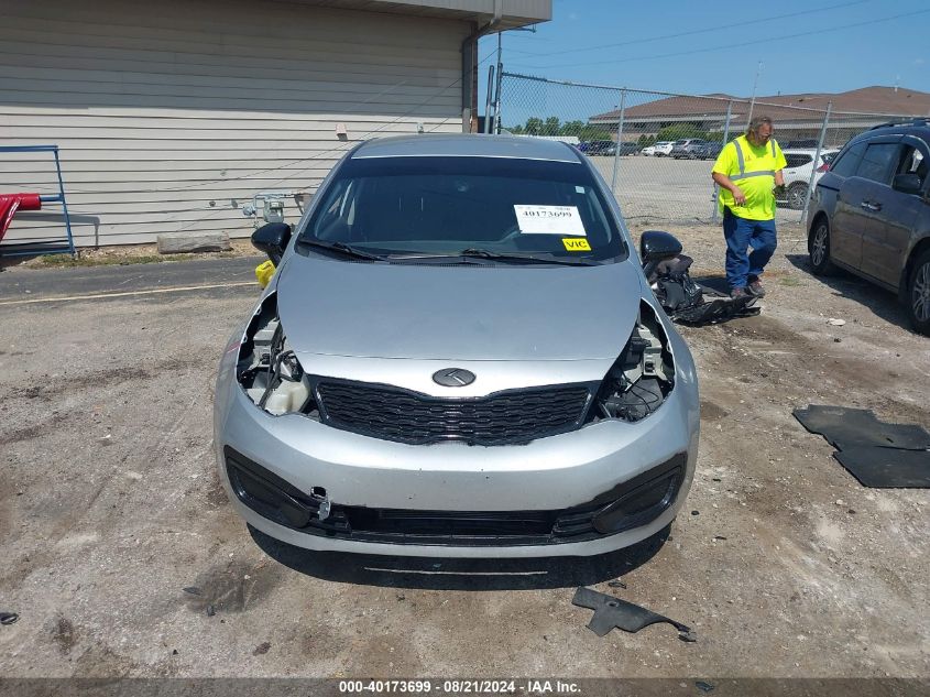 2013 Kia Rio Lx VIN: KNADM4A32D6217409 Lot: 40173699