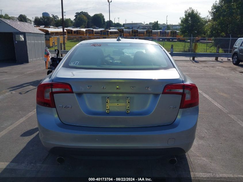 2013 Volvo S60 T5 VIN: YV1612FS8D2197502 Lot: 40173704