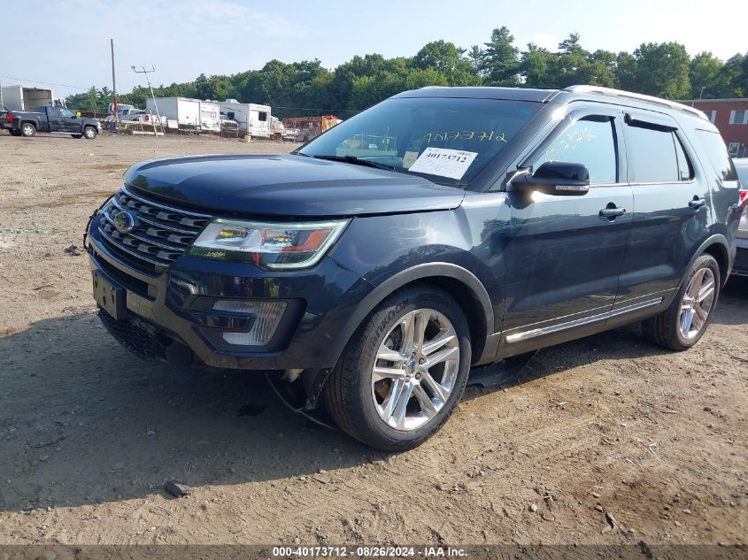 1FM5K8D82HGA72282 2017 FORD EXPLORER - Image 2