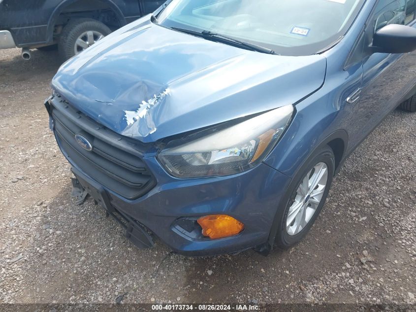 2018 Ford Escape S VIN: 1FMCU0F78JUA03918 Lot: 40173734