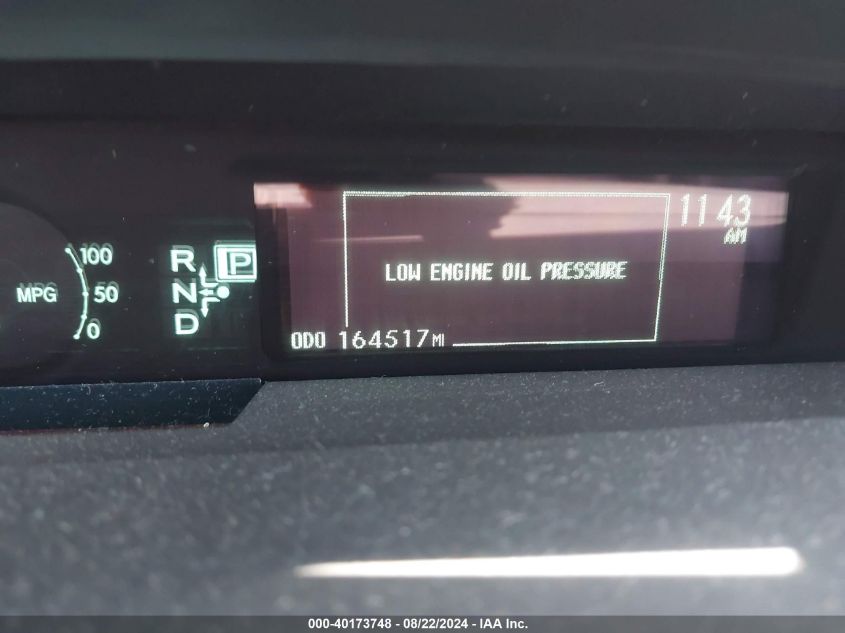 2013 Toyota Prius Plug-In Advanced VIN: JTDKN3DP7D3036792 Lot: 40173748