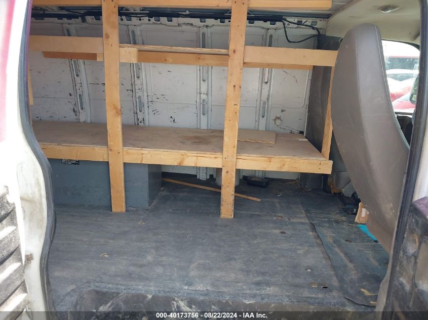 2012 Chevrolet Express 2500 Work Van VIN: 1GCWGFCB3C1121383 Lot: 40173756