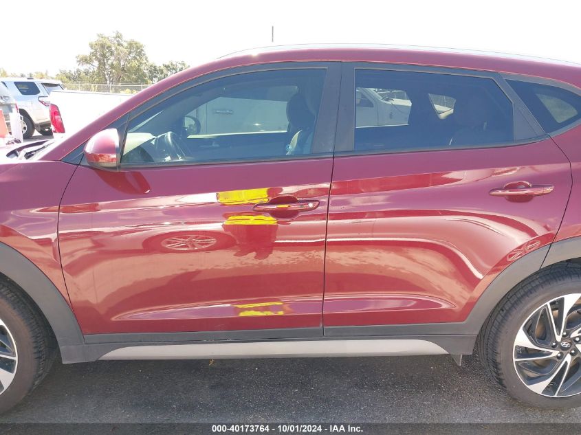 2020 Hyundai Tucson Sport VIN: KM8J33ALXLU086254 Lot: 40173764