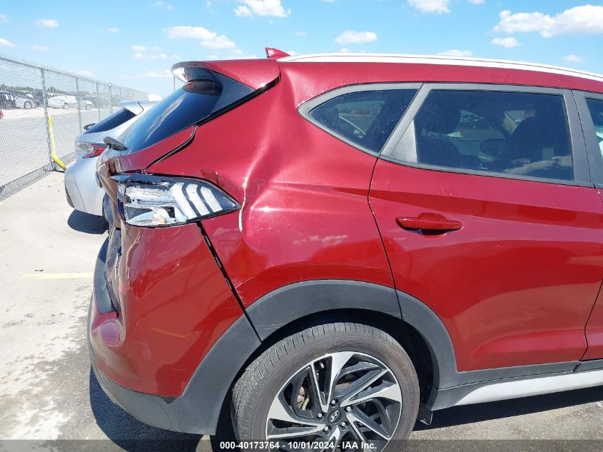 2020 Hyundai Tucson Sport VIN: KM8J33ALXLU086254 Lot: 40173764