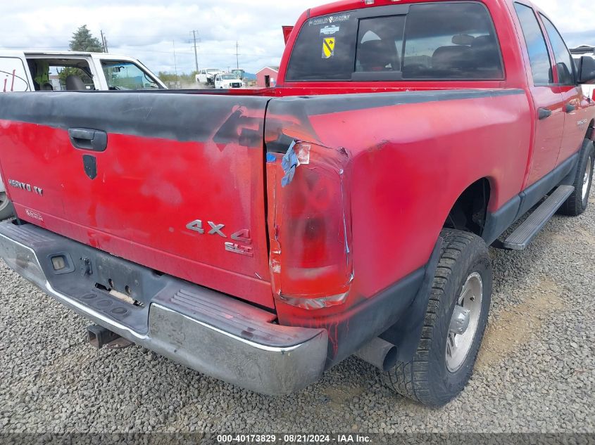 2005 Dodge Ram 2500 Slt/Laramie VIN: 3D7KS28C45G720939 Lot: 40173829